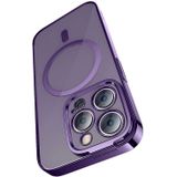 Baseus Glitter Magnetic Case with Tempered Glass and Cleaning Kit for iPhone 14 Pro (Purple)