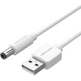 Vention 1m White USB to DC 5.5mm Power Cable CEYWF