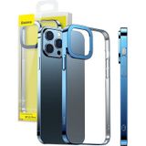 Baseus Glitter Clear Cover for iPhone 13 Pro (Blue)