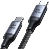 Joyroom SA21-1T2 100W 1.5m USB-C to Dual USB-C Cable (Black)