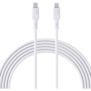 Aukey CB-NCL2 White USB-C to Lightning Cable, 1.8 Meters Long
