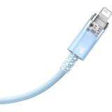 Baseus USB-A to Lightning Explorer Series 2m Fast Charging Cable, 2.4A (Blue)