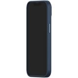 Baseus Liquid Silica Magnetic Case with Tempered Glass Screen Protector for iPhone 14 Plus (Blue)