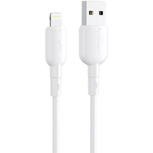 USB to Lightning cable Vipfan Colorful X11, 3A, 1m (white)