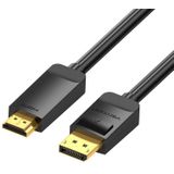 Vention HAGBI 3m Black 4K DisplayPort to HDMI Cable