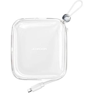 Joyroom JR-L003 White Jelly 10000mAh Powerbank with Lightning and 22.5W Charging Capacity