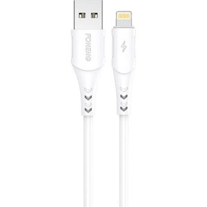 Lightning Foneng X81 USB Cable, 2.1A, 1m (White)