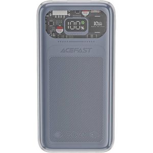 Powerbank Acefast M1 Sparkling Series, 10000mAh, 30W (gray)