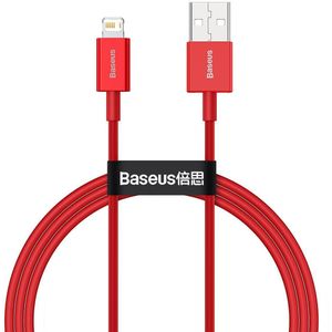 Baseus Superior Series USB to iPhone 2.4A 1m Cable (Red)