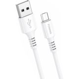 Cable USB to Micro USB Foneng, X85 3A Quick Charge, 1m (white)