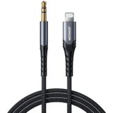 Joyroom SY-A02 3.5mm Audio Cable with Lightning Connector (Black), 2 Meter Length