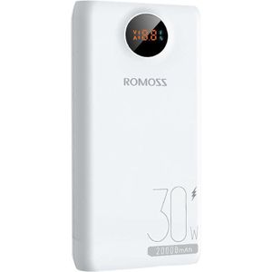 Romoss SW20S Pro 20000mAh Powerbank, 30W, White
