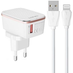 Wall Charger A1204Q 18W with Lightning Cable