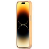 Baseus Liquid Silica Gel Case with Tempered Glass &amp; Cleaning Kit for iPhone 14 Pro Max (Sunglow)