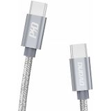 Dudao L5ProC USB-C to USB-C PD 45W Charging Cable, 1m (Gray)