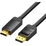 Vention HAGBH 2m Black 4K DisplayPort to HDMI Cable