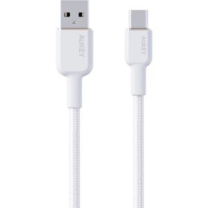 Aukey CB-NAC1 USB-A to USB-C 1m Cable (White)