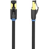 Vention IKABK 8m Black Category 8 SFTP Network Cable