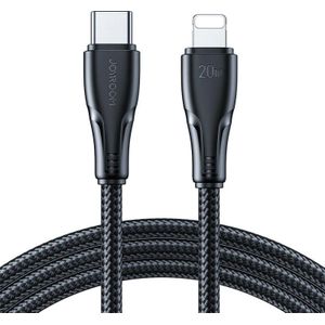 Joyroom S-CL020A11 20W USB-C to Lightning Cable, 2m, Black