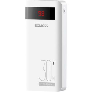Romoss Sense6PS Pro 20000mAh Powerbank, 30W (White)