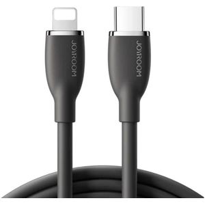 30W USB C to Lightning Cable, 1.2m Long, Colorful SA29-CL3 (Black)