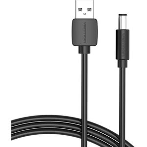 Vention CEYBG USB to DC 5.5mm Power Cable 1.5m (Black)