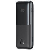 Baseus Bipow Pro 10000mAh Powerbank with Dual USB, USB-C and 20W Output (Black)