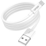 Vipfan X03 USB to Micro USB Cable, 3A, 1m (White)