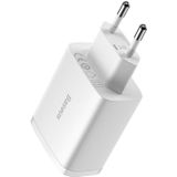 Baseus 17W Compact 3-Port Quick Charger (White)