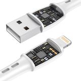 Vipfan Racing X05 3A 2m USB-to-Lightning Cable (White)