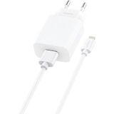 Foneng EU28 2.4A Charger with USB-A to Lightning Cable