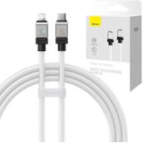 Baseus Coolplay Series USB-C to USB-C Fast Charging Cable, 1m, 20W (White)