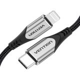 Vention TACHH 2m Gray USB 2.0 to Lightning Cable