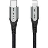 Vention TACHH 2m Gray USB 2.0 to Lightning Cable