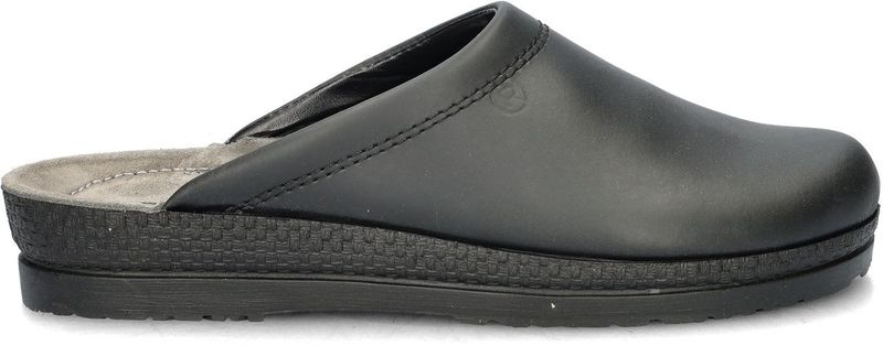 Rohde - 1515 - Pantoffels - Zwart - Leer - Herenslipper