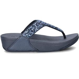 FitFlop - Women Lulu Crystal-Mix - Sandalen - Midnight Navy - Ergonomisch Ontwerp
