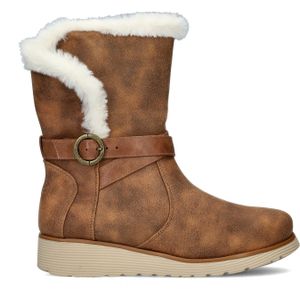 Skechers Keepsake Wedge gevoerde boots