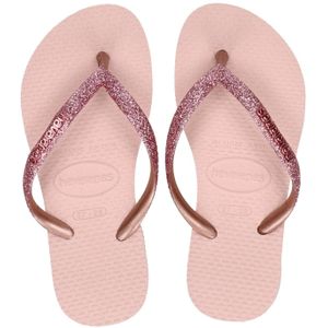Havaianas Kids Slim Shiny Glitter slippers