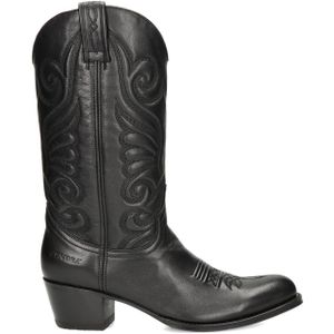 Sendra - Debora - Cowboylaarzen - Zwart - Gladleer