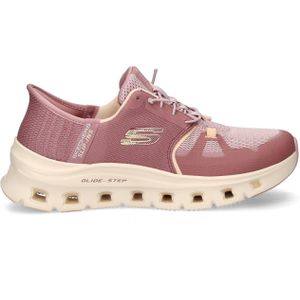 Skechers - Hands Free Slip-Ins Glide - Dames Sneakers - Zwart - Textiel