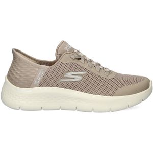 Skechers Go Walk Flex Grand Entry Dames Instappers Taupe