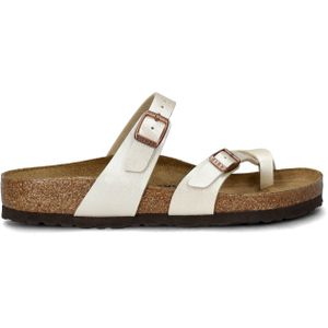 Birkenstock - Mayari - Dames Teenslipper - Zwart - Synthetisch Materiaal