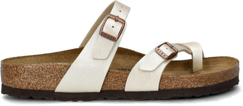 Birkenstock - Mayari - Dames Teenslipper - Zwart - Synthetisch Materiaal