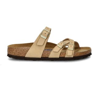 Birkenstock - Franca - Sandalen - Zwart - Nubuck