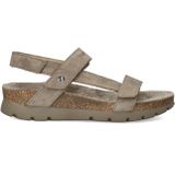 Panama Jack Selma Suede dames sandaal - Taupe