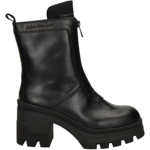 Calvin Klein Chunky Heeled Zip rits- & gesloten boots