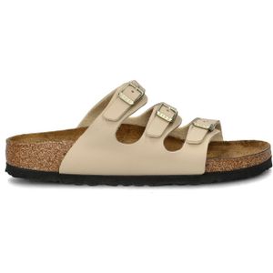 Birkenstock - Florida - Sandalen - Zwart - Synthetisch - Soft-Voetbed