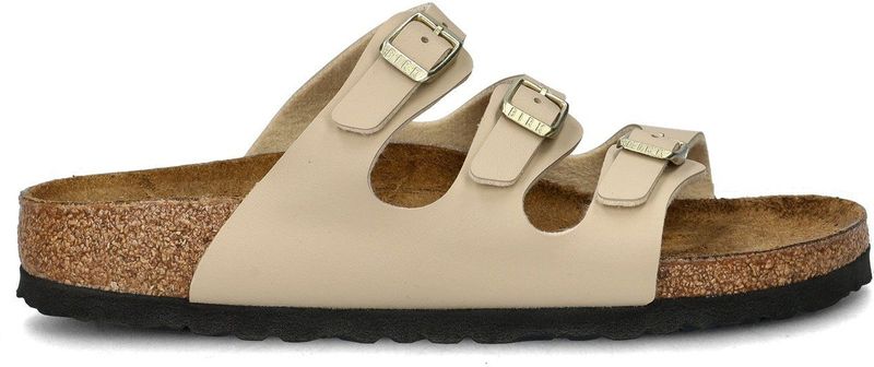 Birkenstock - Florida - Sandalen - Zwart - Synthetisch - Soft-Voetbed