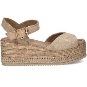 Unisa - Kalton - Sandalen - Suède - Glans Coating - Sleehak