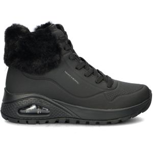 Skechers Uno Rugged Hoge Sneakers Zwart